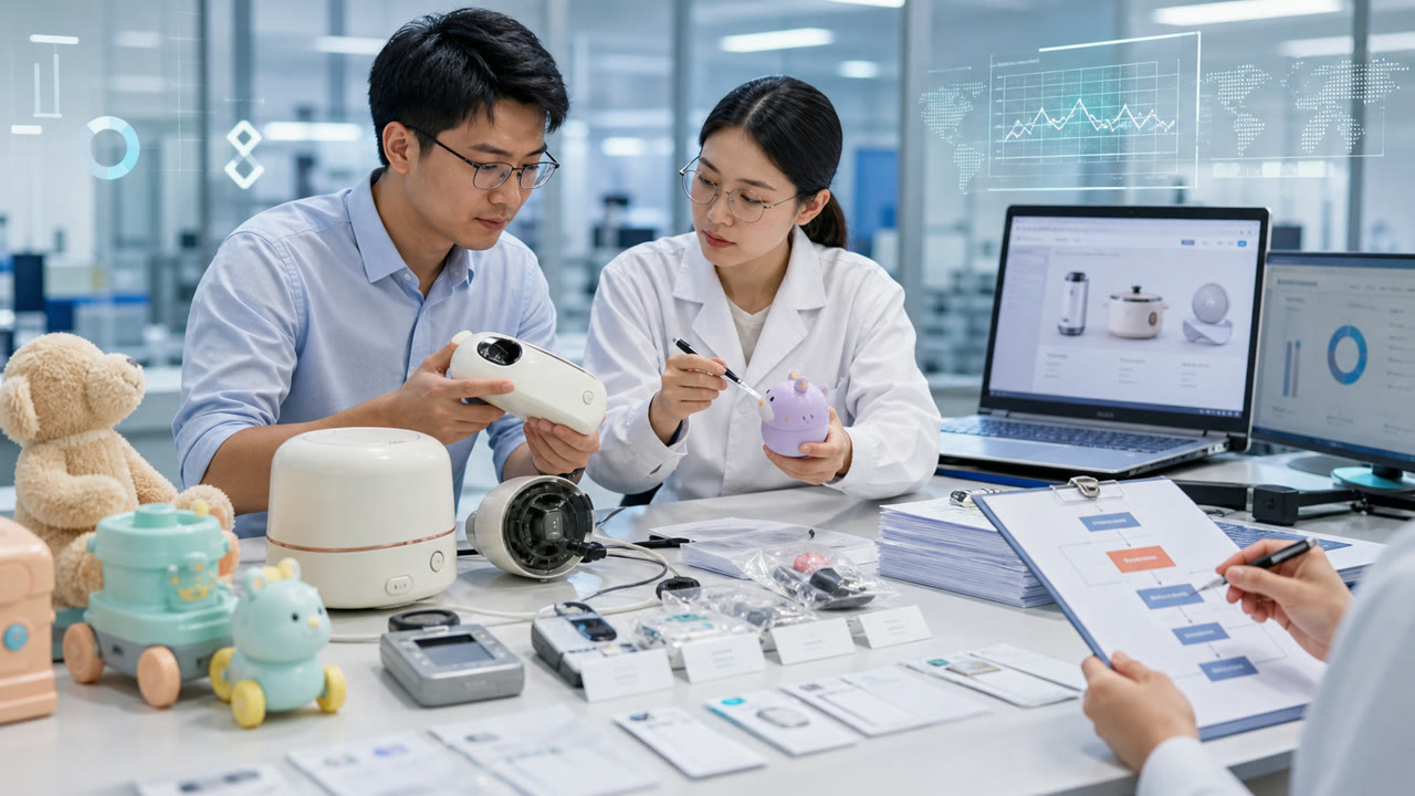 广东玩具和小家电产品安全证据审查
